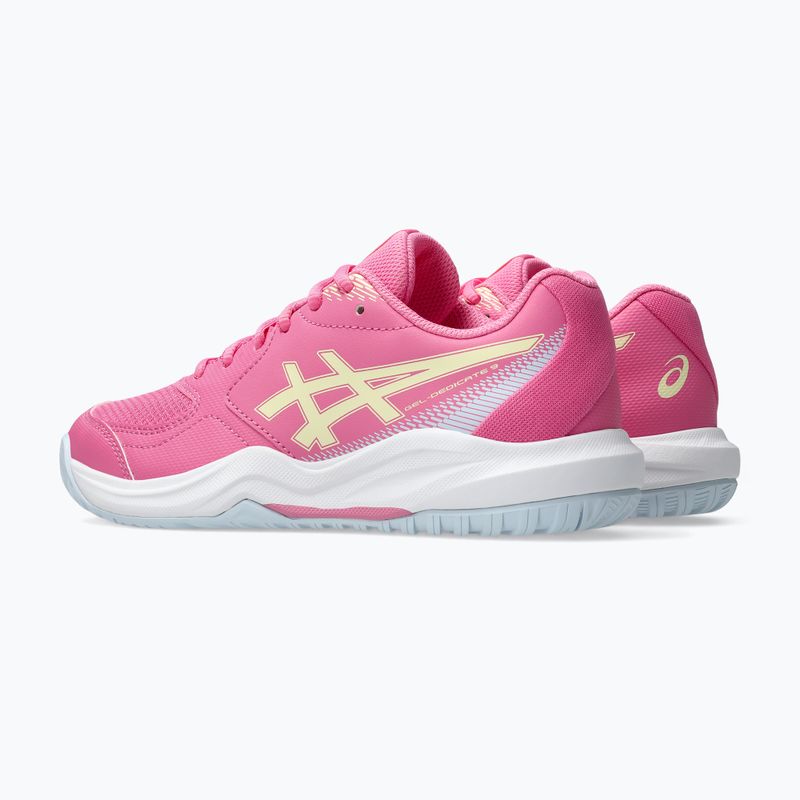 Gyerek teniszcipő ASICS Gel-Dedicate 9 GS dragon fruit/soft yellow 3