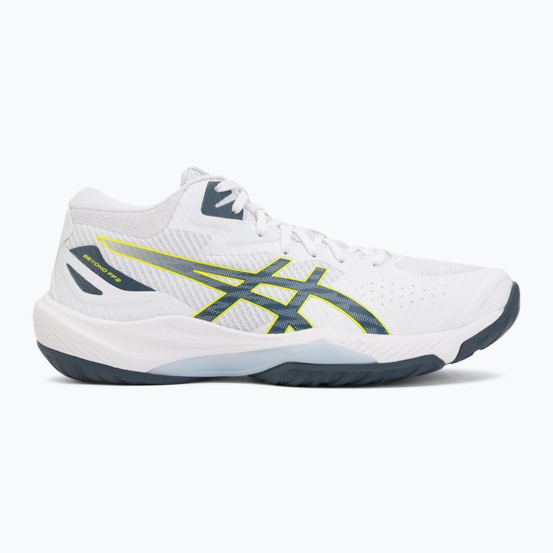 Férfi röplabda cipő ASICS Beyond FF MT 2 white/raw indigo 2