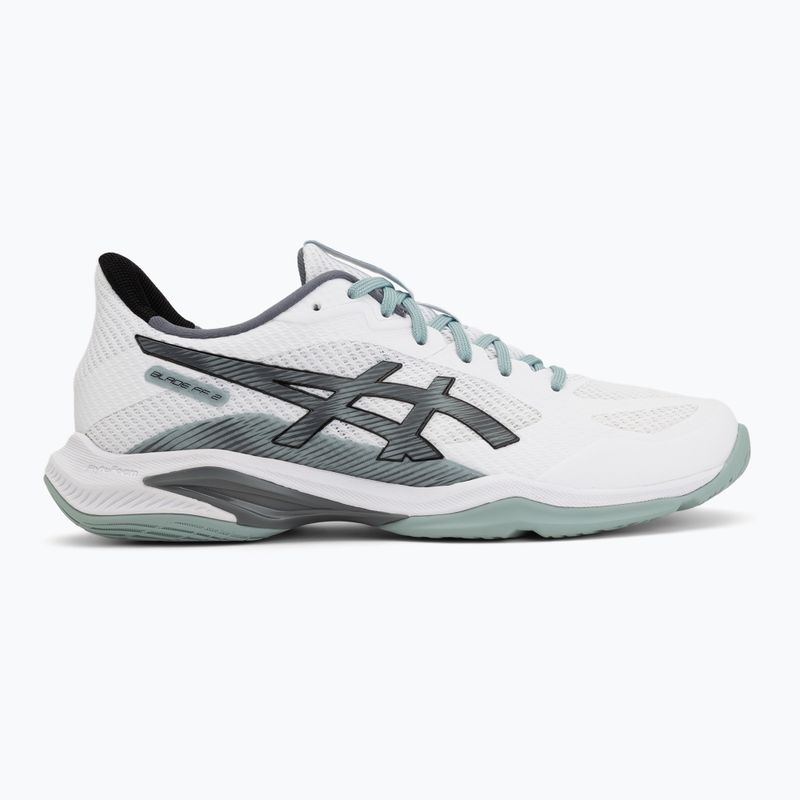 Férfi röplabda cipő ASICS Blade FF 2 white/ocean haze 2