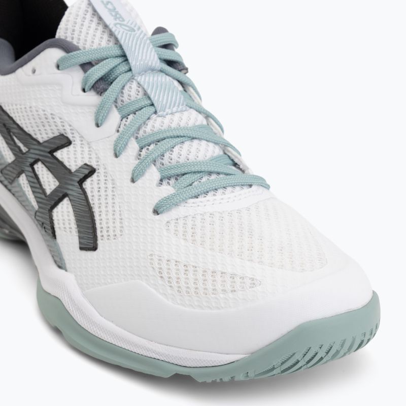 Férfi röplabda cipő ASICS Blade FF 2 white/ocean haze 7