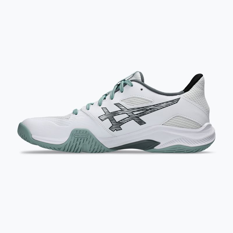 Férfi röplabda cipő ASICS Blade FF 2 white/ocean haze 3