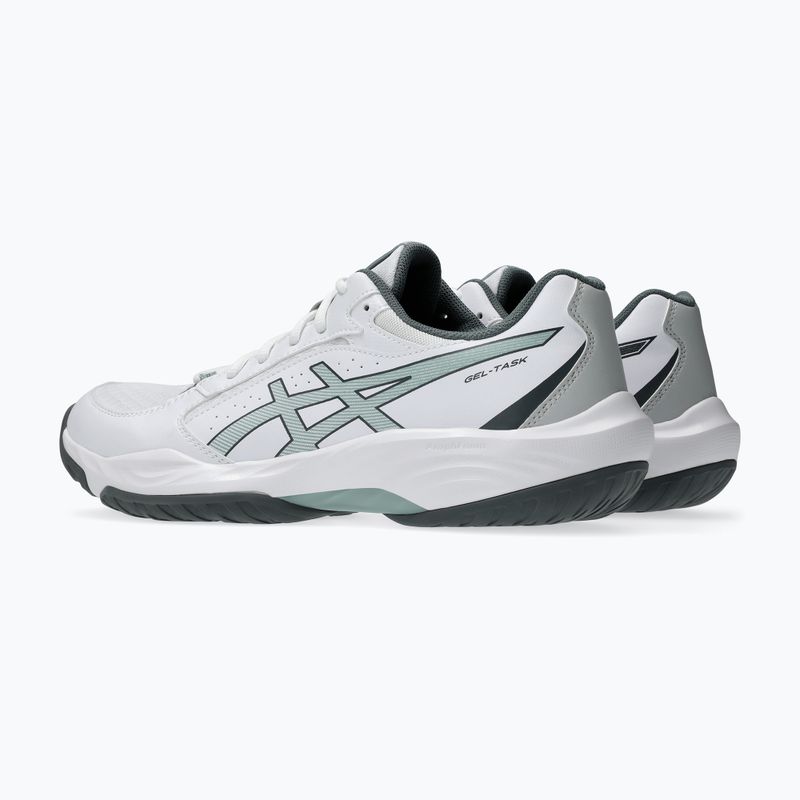 Férfi röplabda cipő ASICS Gel-Task 5 white/ocean haze 4