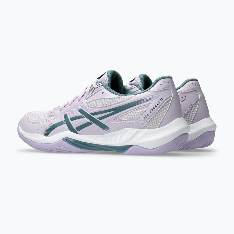 Női röplabda cipő ASICS Gel-Rocket 12 dahlia/foggy teal 4
