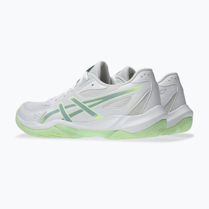 Női röplabda cipő ASICS Gel-Rocket 12 white/ocean haze 4