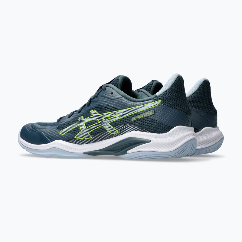 Férfi röplabda cipő ASICS Blade FF 2 raw indigo/solid air 3