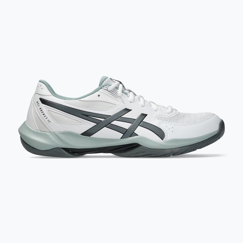 Férfi röplabda cipő ASICS Gel-Rocket 12 white/steel grey 2