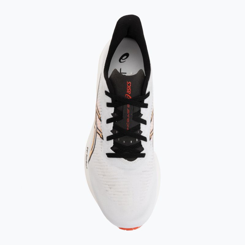 Férfi futócipő ASICS Sonicblast 2 fehér/stadium narancs 5