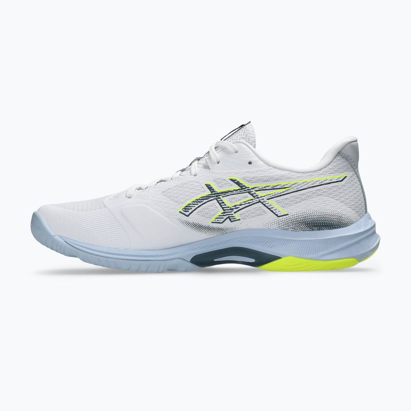 Férfi cipők ASICS Netburner Ballistic FF 4 white/raw indigo 3