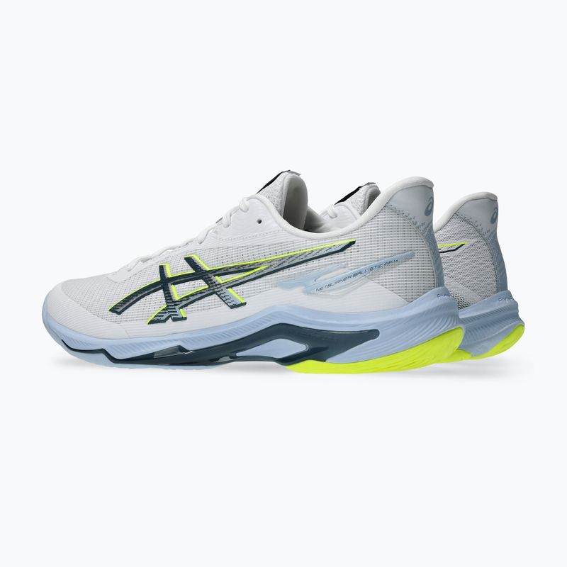 Férfi cipők ASICS Netburner Ballistic FF 4 white/raw indigo 4