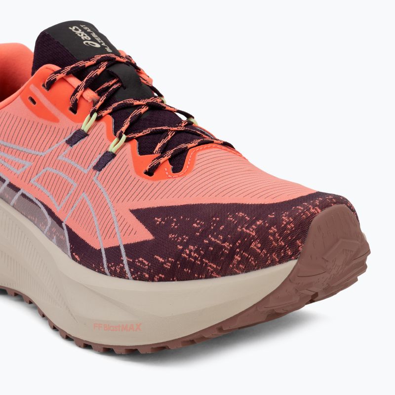 Férfi futócipő Asics Blazeblast napkorall/sötét padlizsán 7