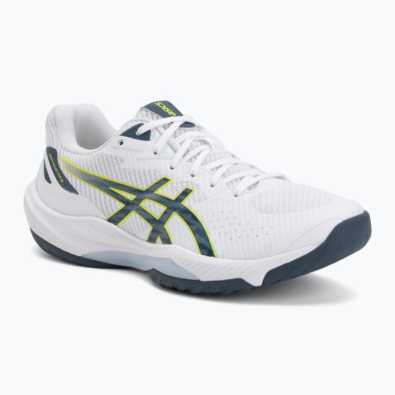 Férfi röplabda cipő ASICS Beyond FF 2 white/raw indigo