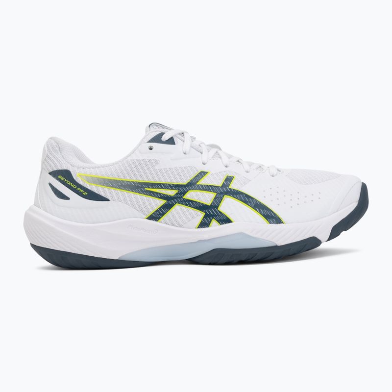 Férfi röplabda cipő ASICS Beyond FF 2 white/raw indigo 2