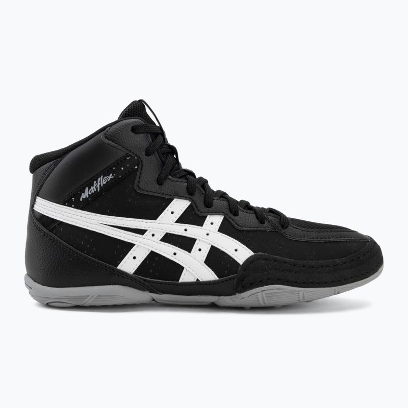 Gyermek birkózócipők ASICS Matflex 8 GS black/white 2