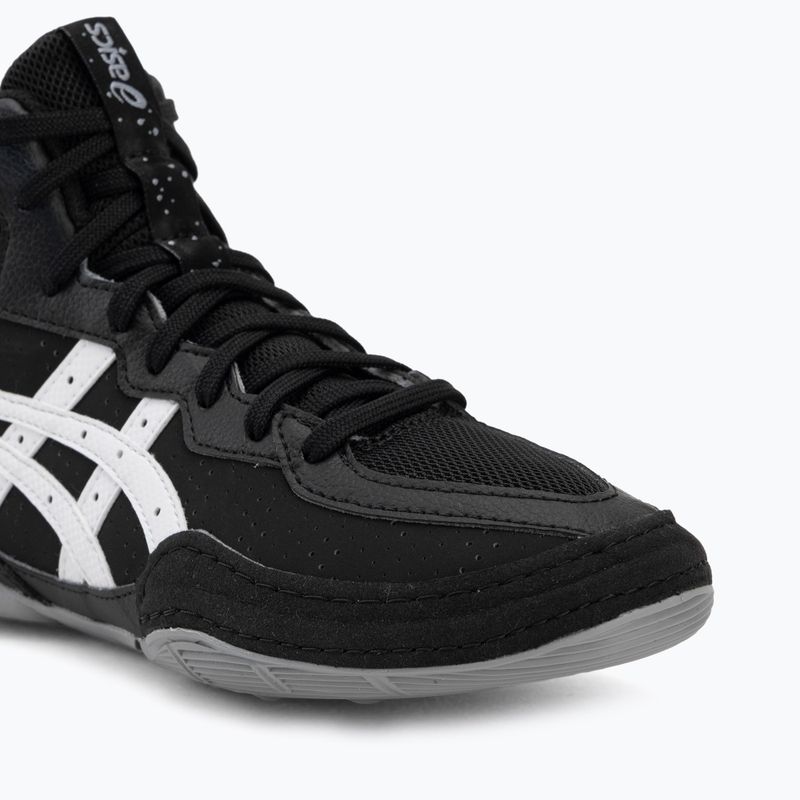 Gyermek birkózócipők ASICS Matflex 8 GS black/white 7