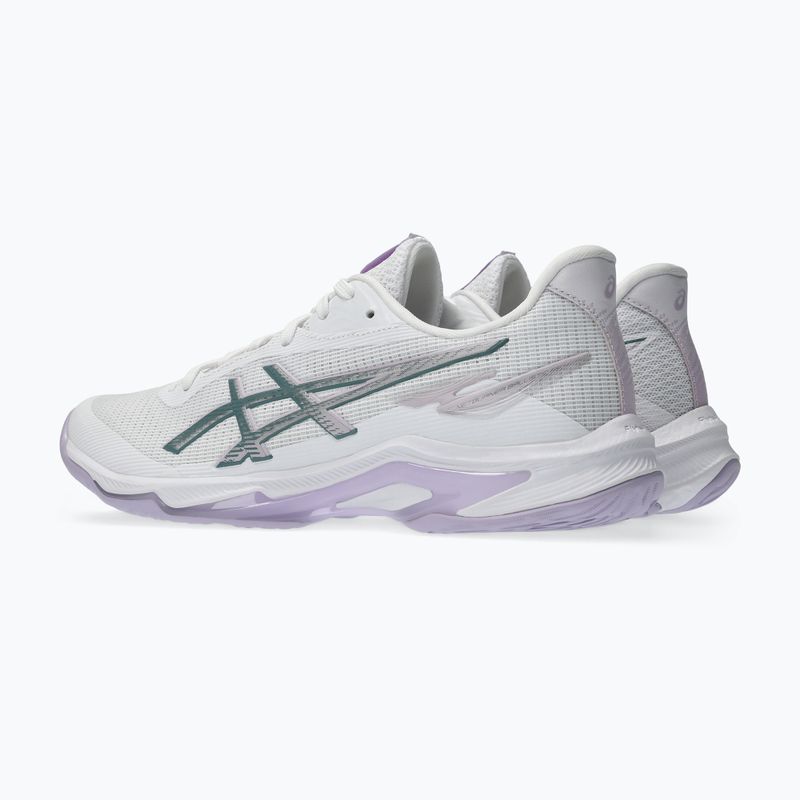 Női cipők ASICS Netburner Ballistic FF 4 white/dahlia 4