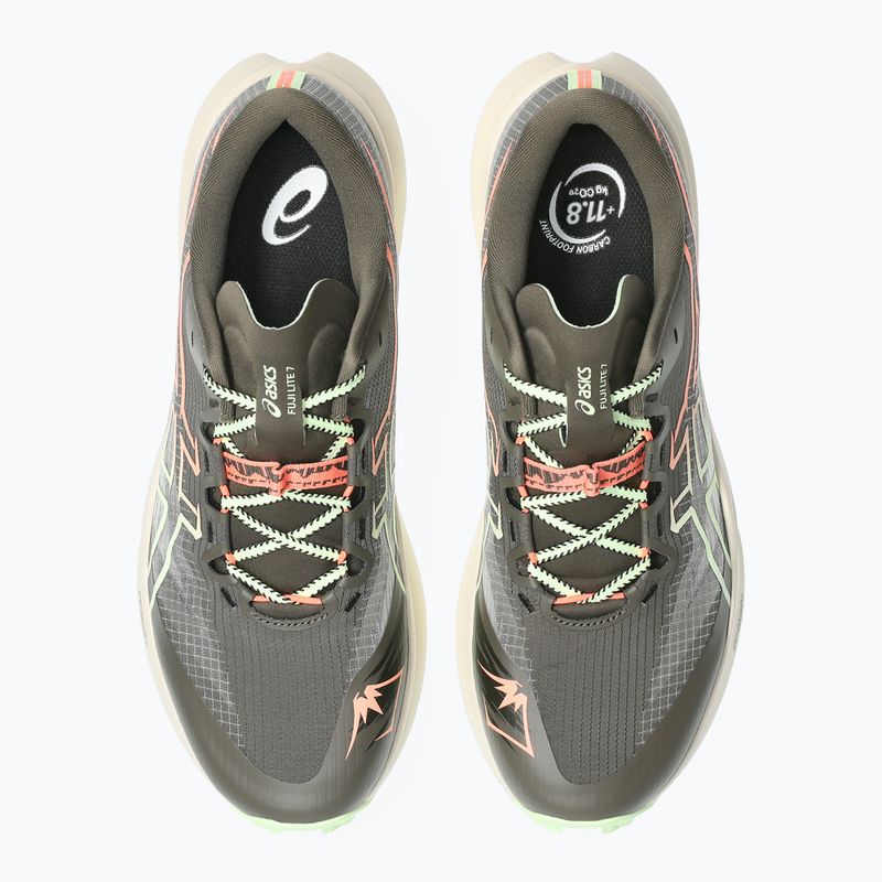 Futócipők Asics Fuji Lite 7 kuriiro brown/illuminate yellow 4