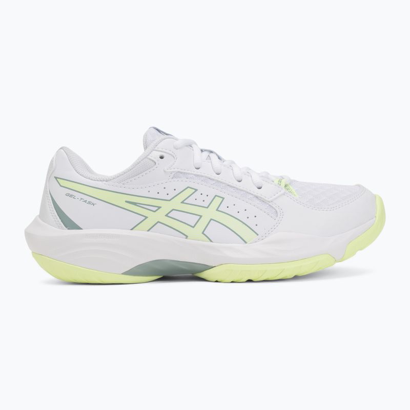 Női röplabda cipő ASICS Gel-Task 5 white/illuminate yellow 2