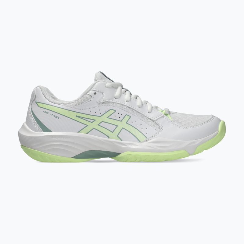 Női röplabda cipő ASICS Gel-Task 5 white/illuminate yellow 2