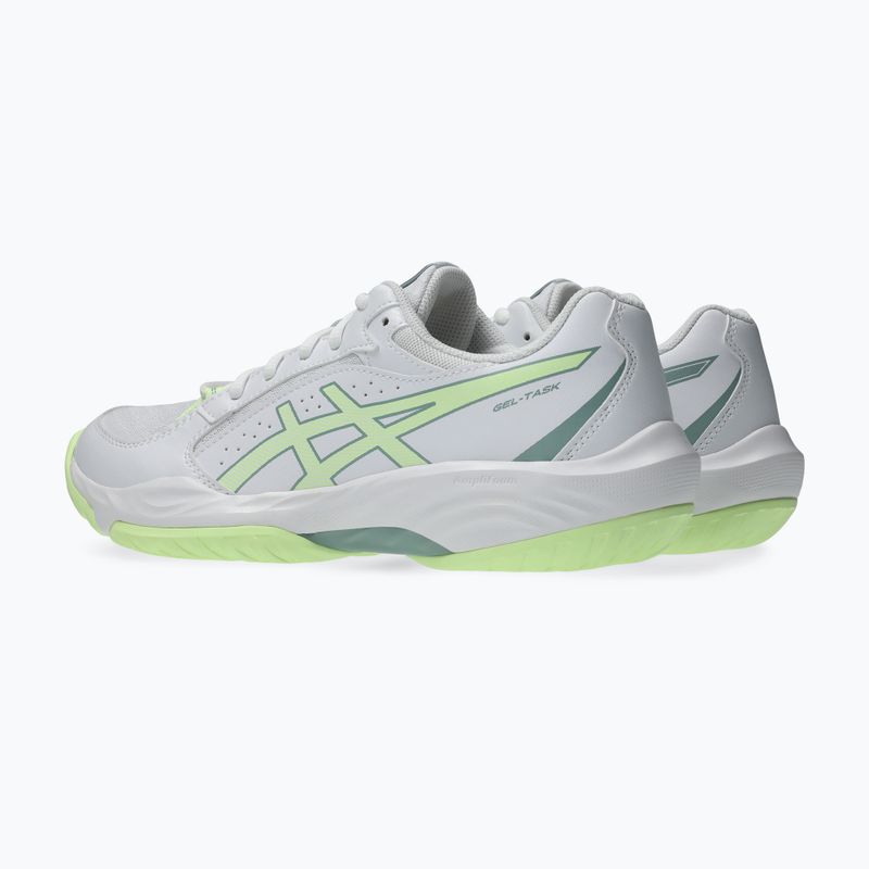 Női röplabda cipő ASICS Gel-Task 5 white/illuminate yellow 4
