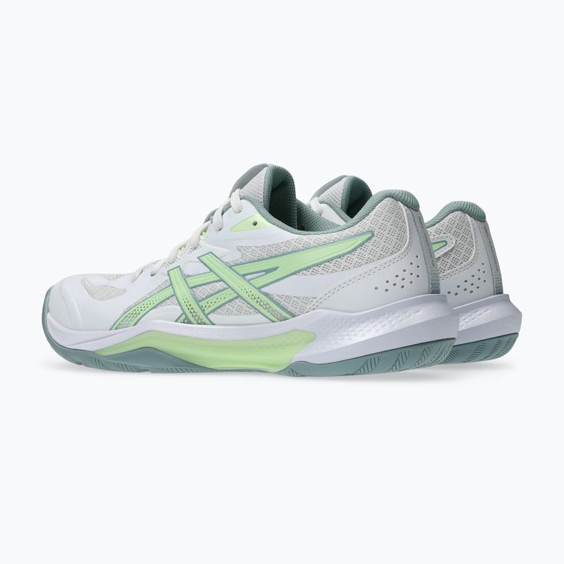 Női röplabda cipő ASICS Gel-Tactic 13 white/illuminate yellow 4