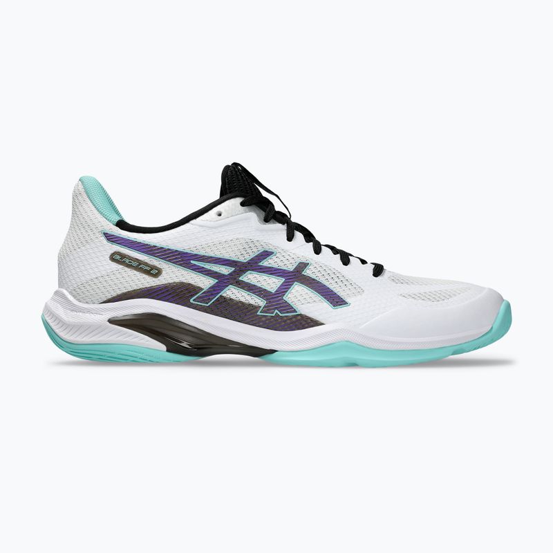 Férfi röplabda cipő ASICS Blade FF 2 white/radiant amethyst 2