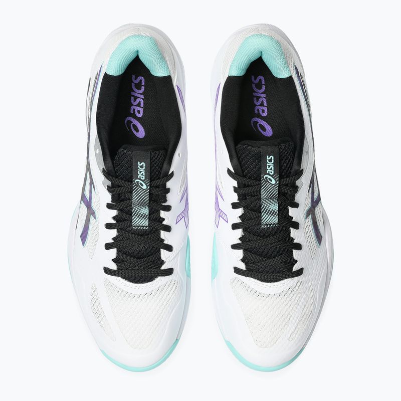 Férfi röplabda cipő ASICS Blade FF 2 white/radiant amethyst 5