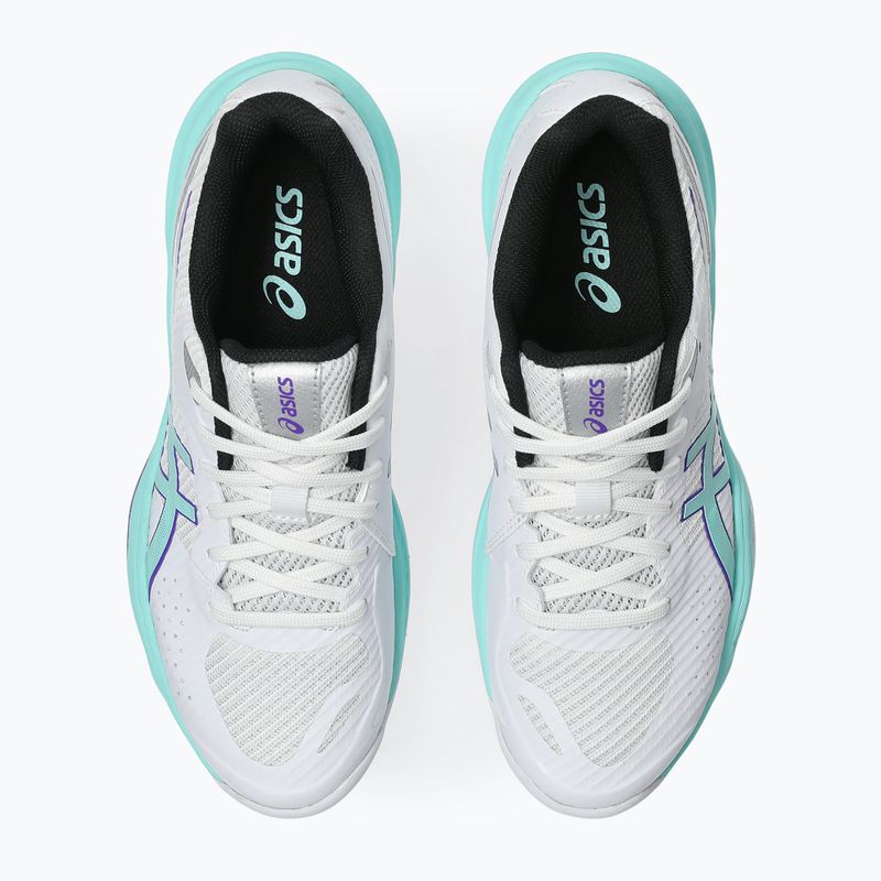 Női röplabda cipő ASICS Beyond FF 2 white/illuminate mint 4