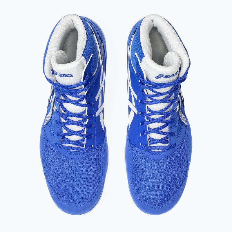 Birkózócipő ASICS Snapdown 4 neon blue/white 7