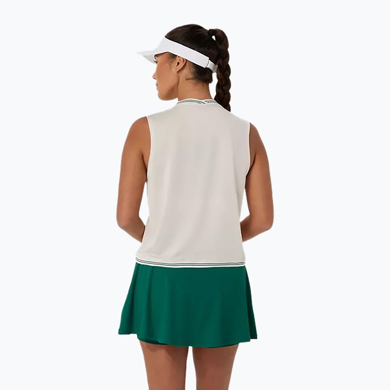 Női teniszpóló ASICS Game Sleeveless Top W soft oat 2