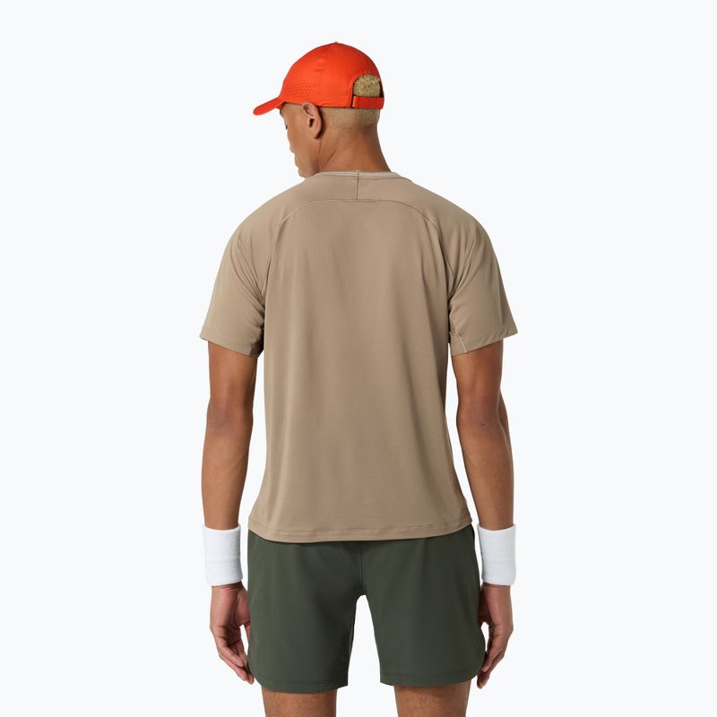Férfi teniszpóló ASICS Game greige 3