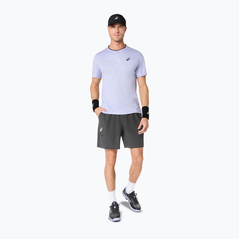 Férfi teniszpóló ASICS Match SS Night Energy seastorm 2