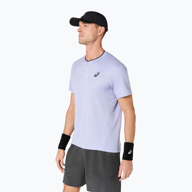 Férfi teniszpóló ASICS Match SS Night Energy seastorm 3