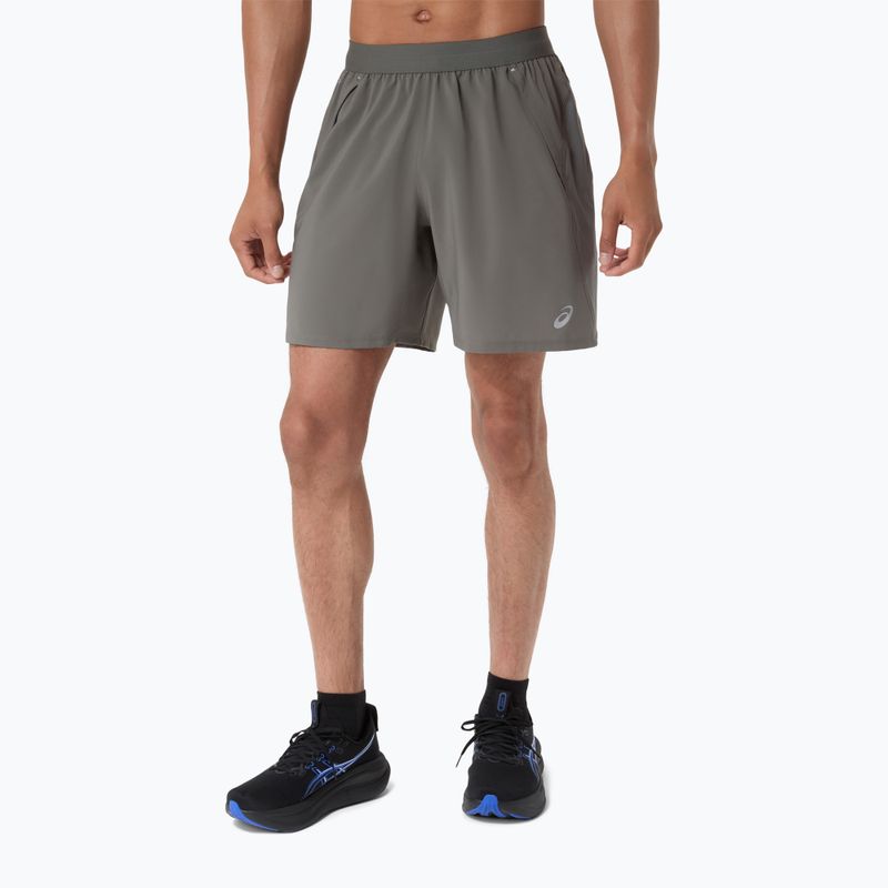 Férfi futónadrág Asics Road 7In Short Truffle Grey