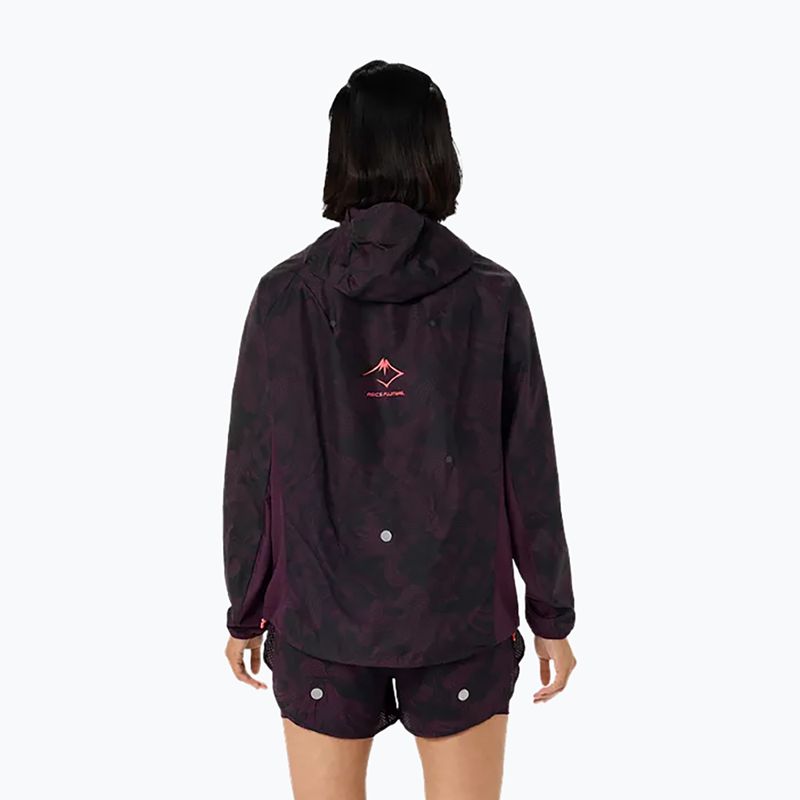 Női futókabát Asics Fujitrail Packable Jacket dark aubergine 2