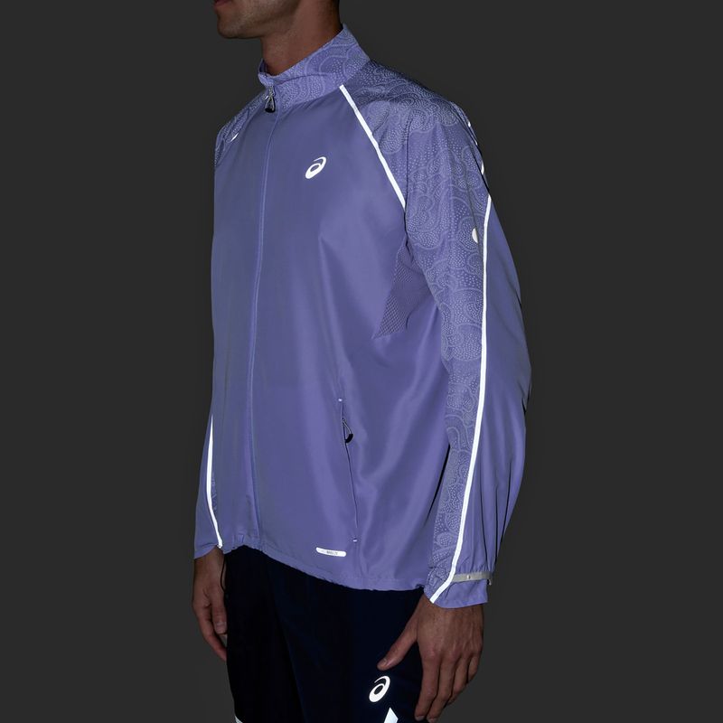 Férfi futókabát ASICS Road Lite-Show Jacket vapor 8