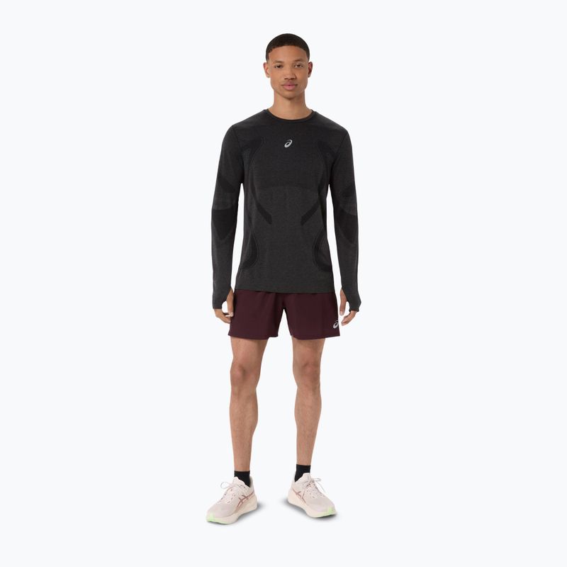 Férfi futónadrág Asics Road 5In Short Dark Currant 2