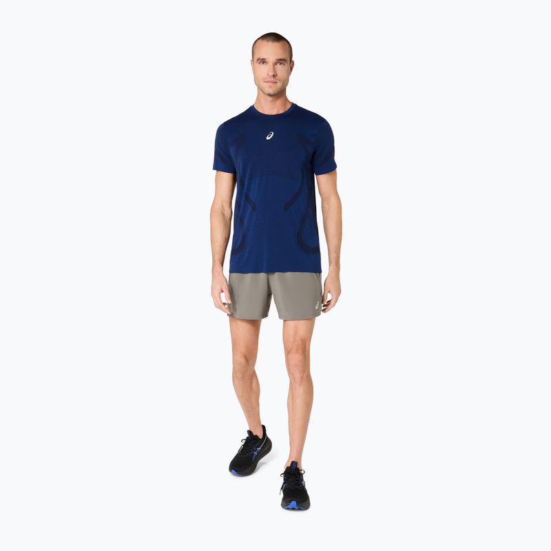 Férfi futónadrág Asics Road 5In Short Truffle Grey 2