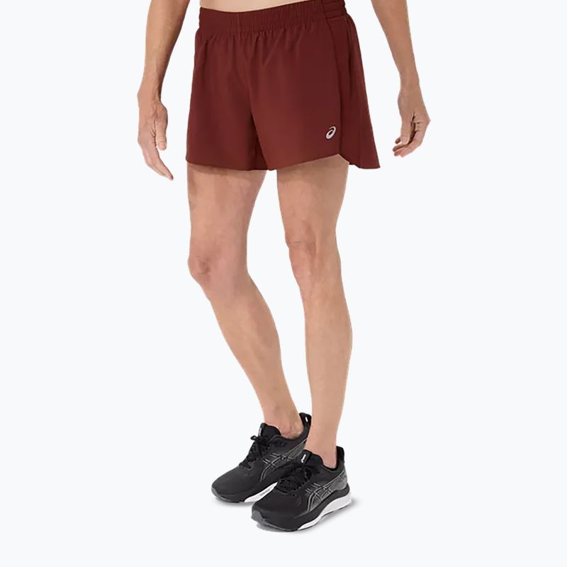 Női futónadrág Asics Core 4In Short Singed Red 3