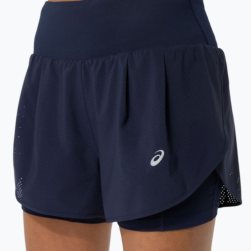Női futónadrág Asics Road 2-N-1 3.5In Short Midnight 4