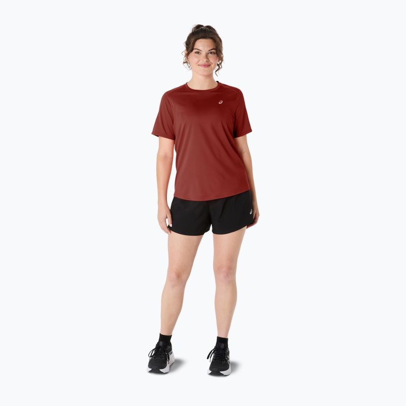 Női futó póló ASICS Core Ss Top singed red 2