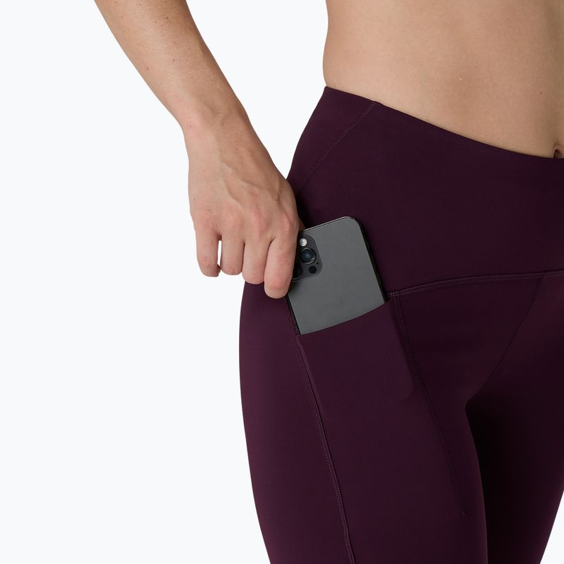 Női futónadrág Asics Road High Waist 8In Sprinter dark aubergine 9