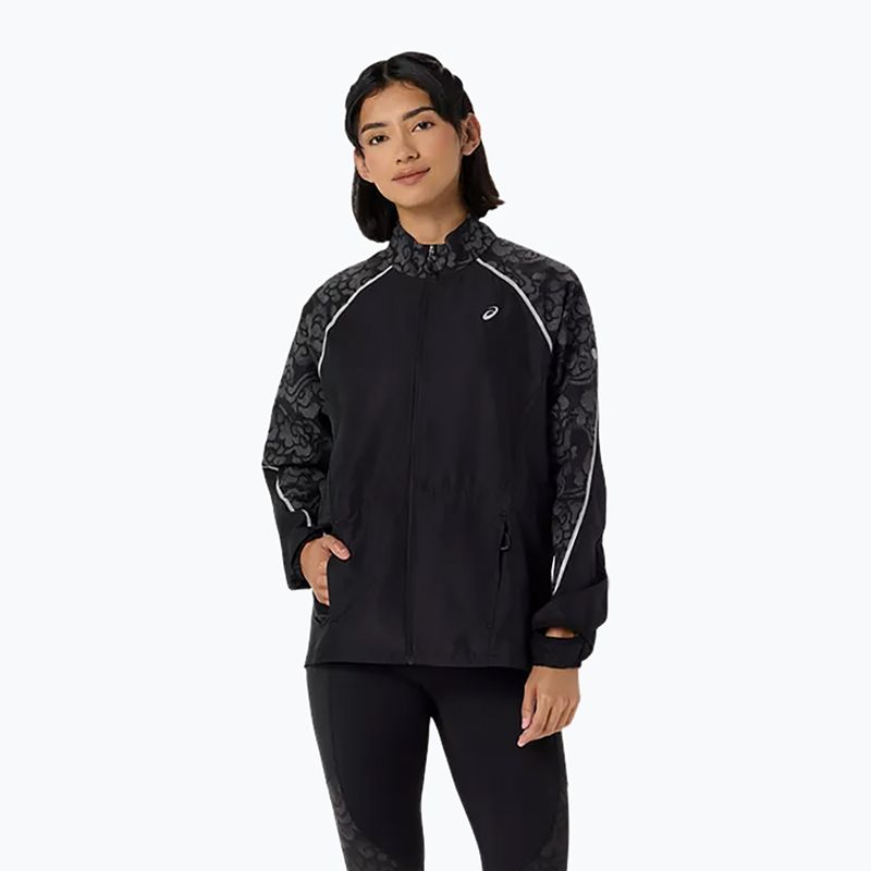 Női futókabát ASICS Road Lite-Show Jacket performance black