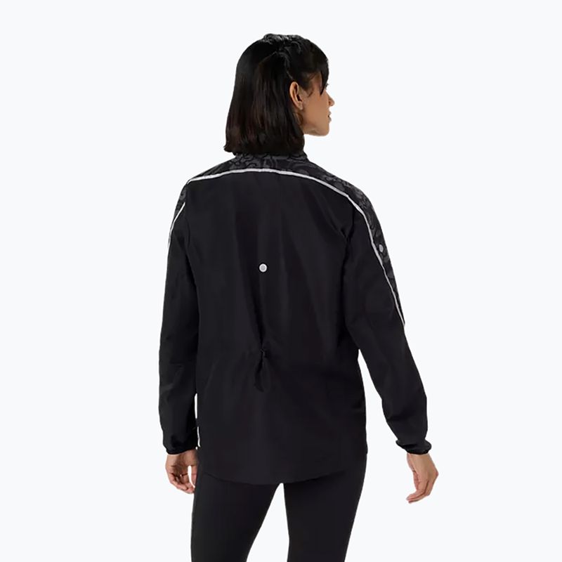 Női futókabát ASICS Road Lite-Show Jacket performance black 2