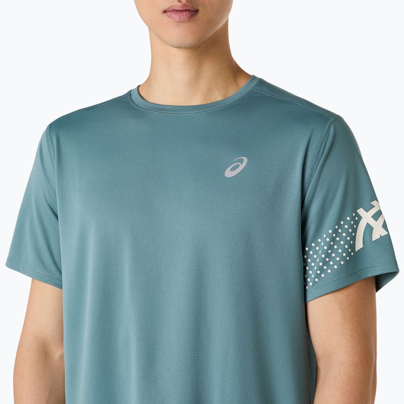 Férfi futó póló ASICS Icon foggy teal 5