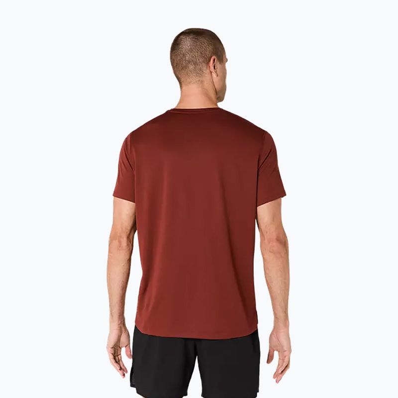 Férfi futó póló ASICS Core Ss Top singed red 2
