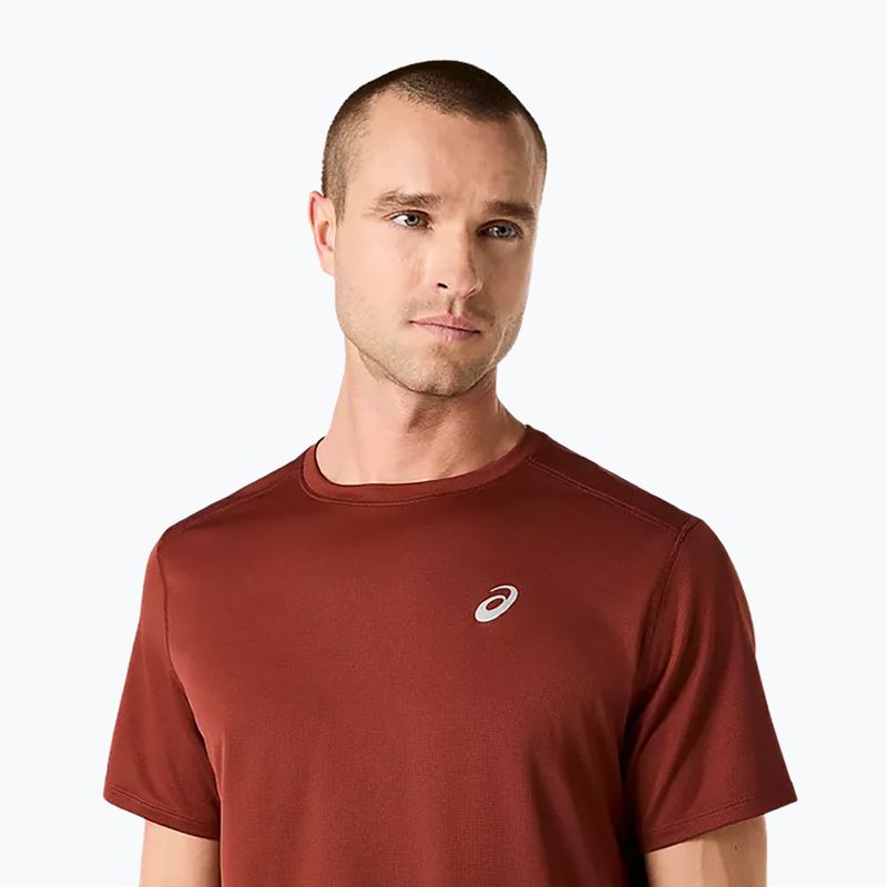 Férfi futó póló ASICS Core Ss Top singed red 4