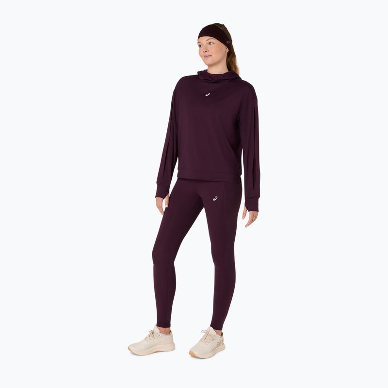 Női futóleggingsek ASICS Nagino Run dark aubergine 2