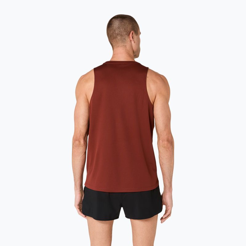 Férfi futó póló ASICS Core Singlet singed red 3