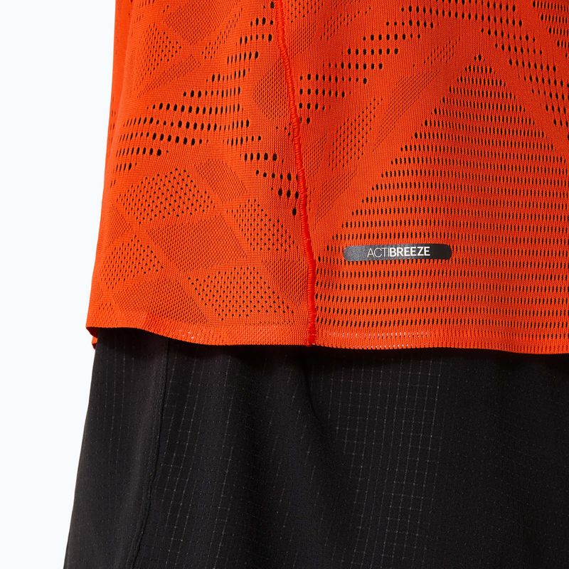 Férfi futópóló ASICS Metarun Top cseresznye paradicsom 6
