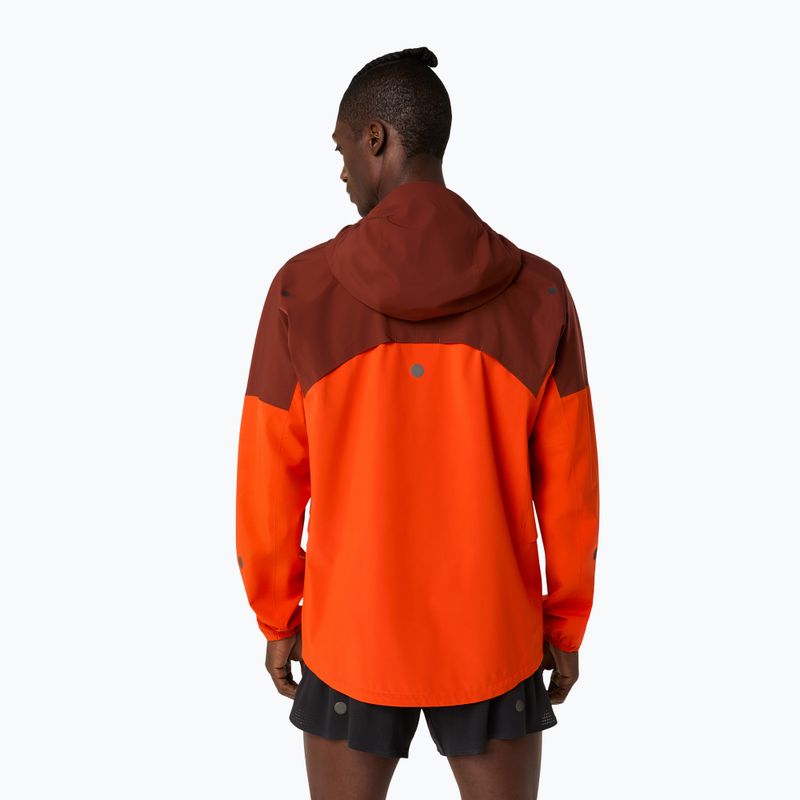 Férfi futókabát ASICS Metarun Legend Jacket cherry tomato/singed red 3